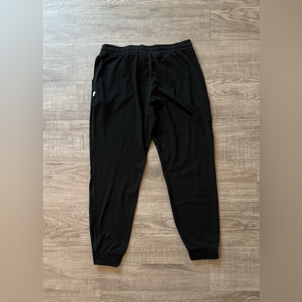 New Vuori Black Jogger Activewear Pants Size M - Picture 4 of 5